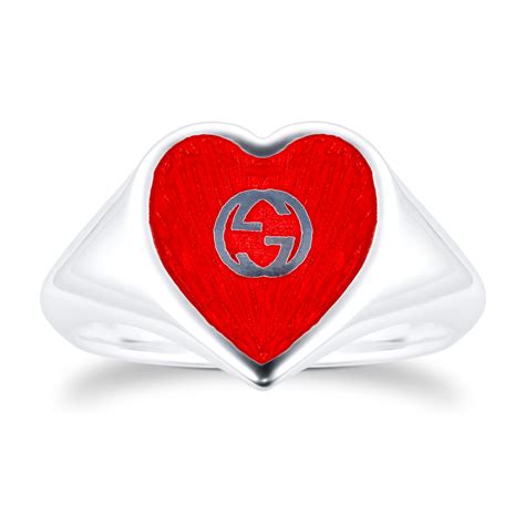 gucci heart ring womens|heart gucci ring gucci store.